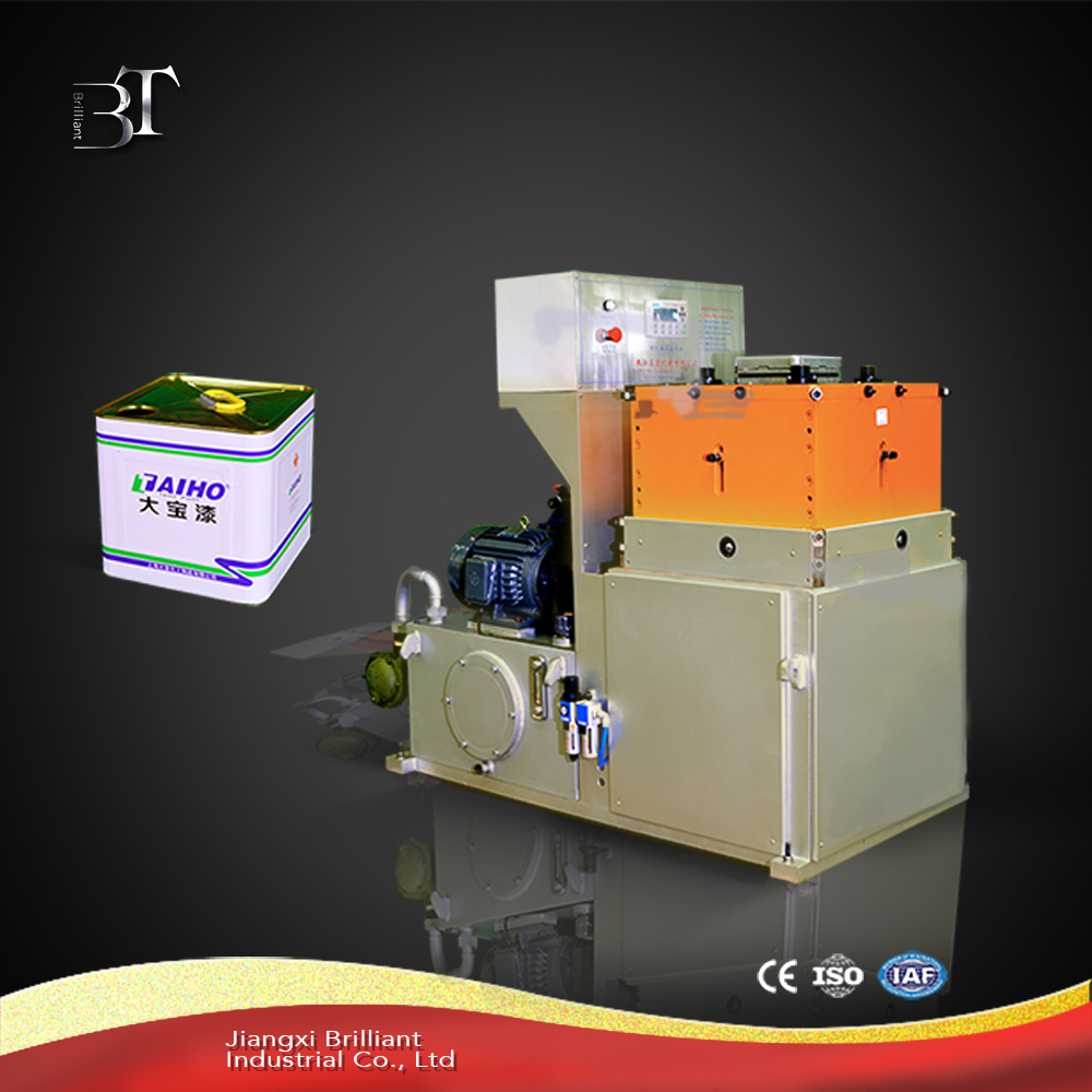 YX-18LC square can body flanging machine